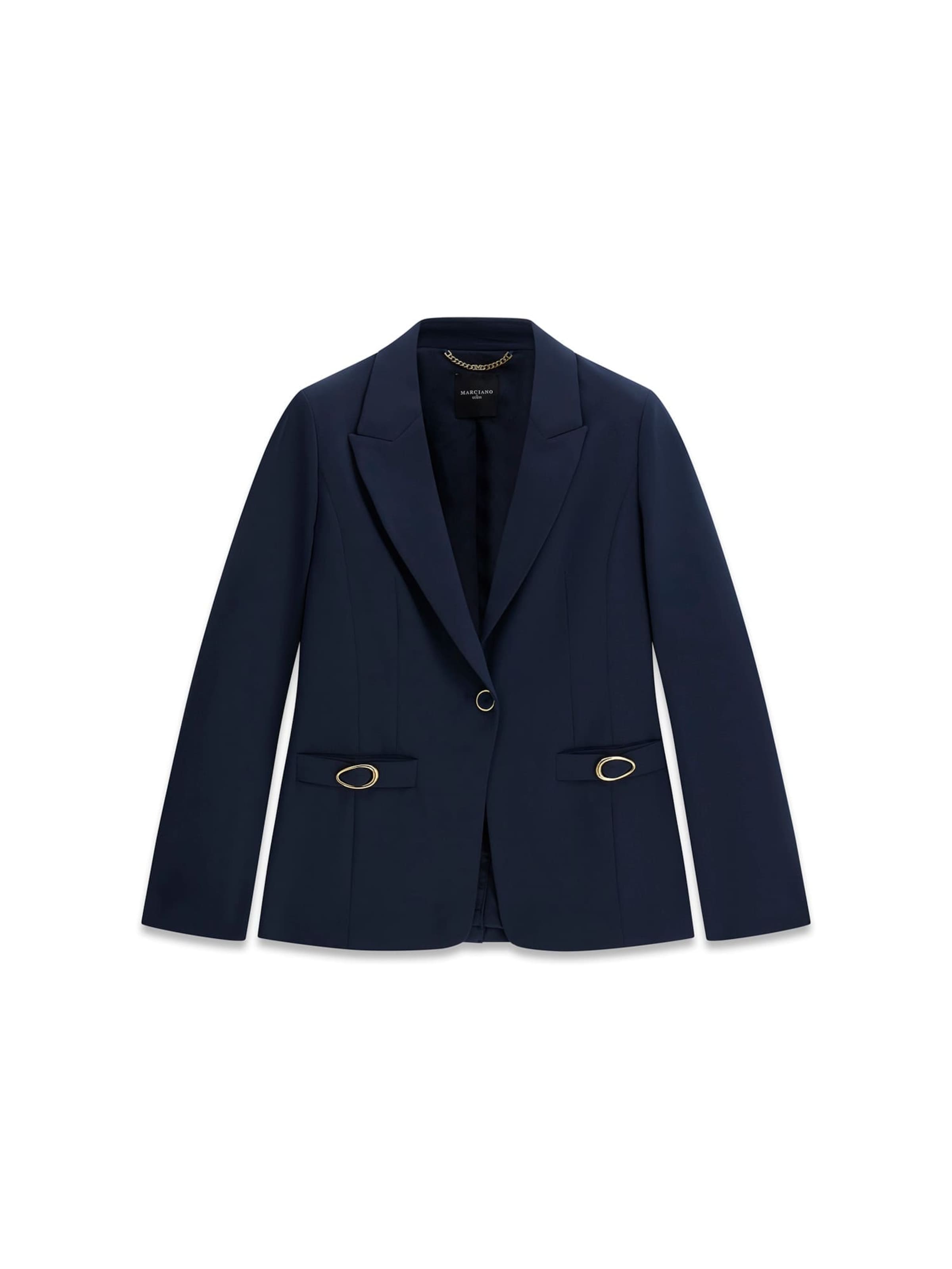 MARCIANO LOS ANGELES Blazer in Blue: front