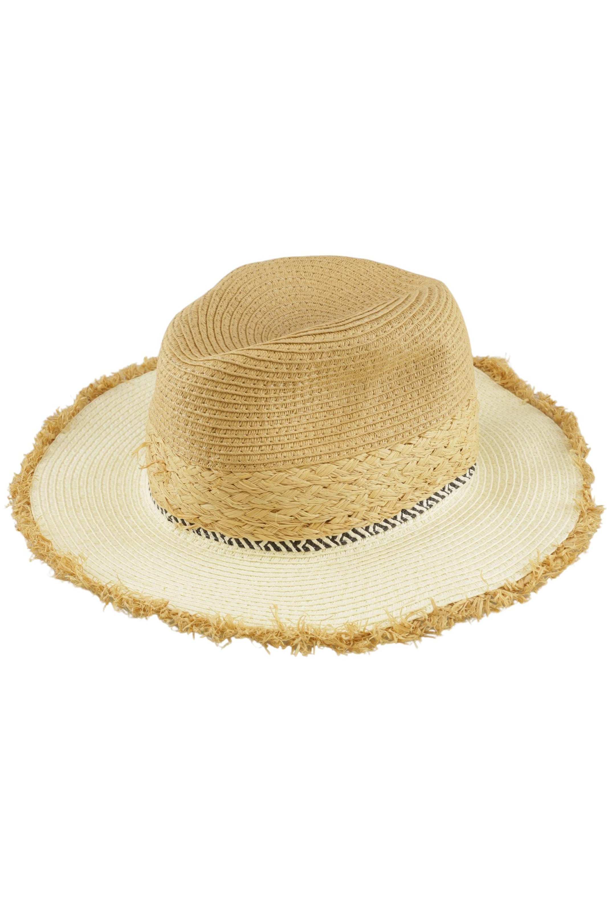 SAMOON Hat & Cap in 56 in Beige: front