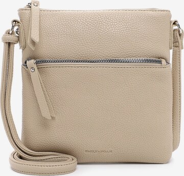 Borsa a tracolla 'Emma' di Emily & Noah in beige: frontale