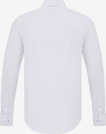 DENIM CULTURE Regular fit Button Up Shirt ' ANTOINE ' in White