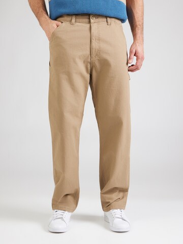 JACK & JONESBaggy Hlače 'JWHEDDIE' - smeđa boja: prednji dio