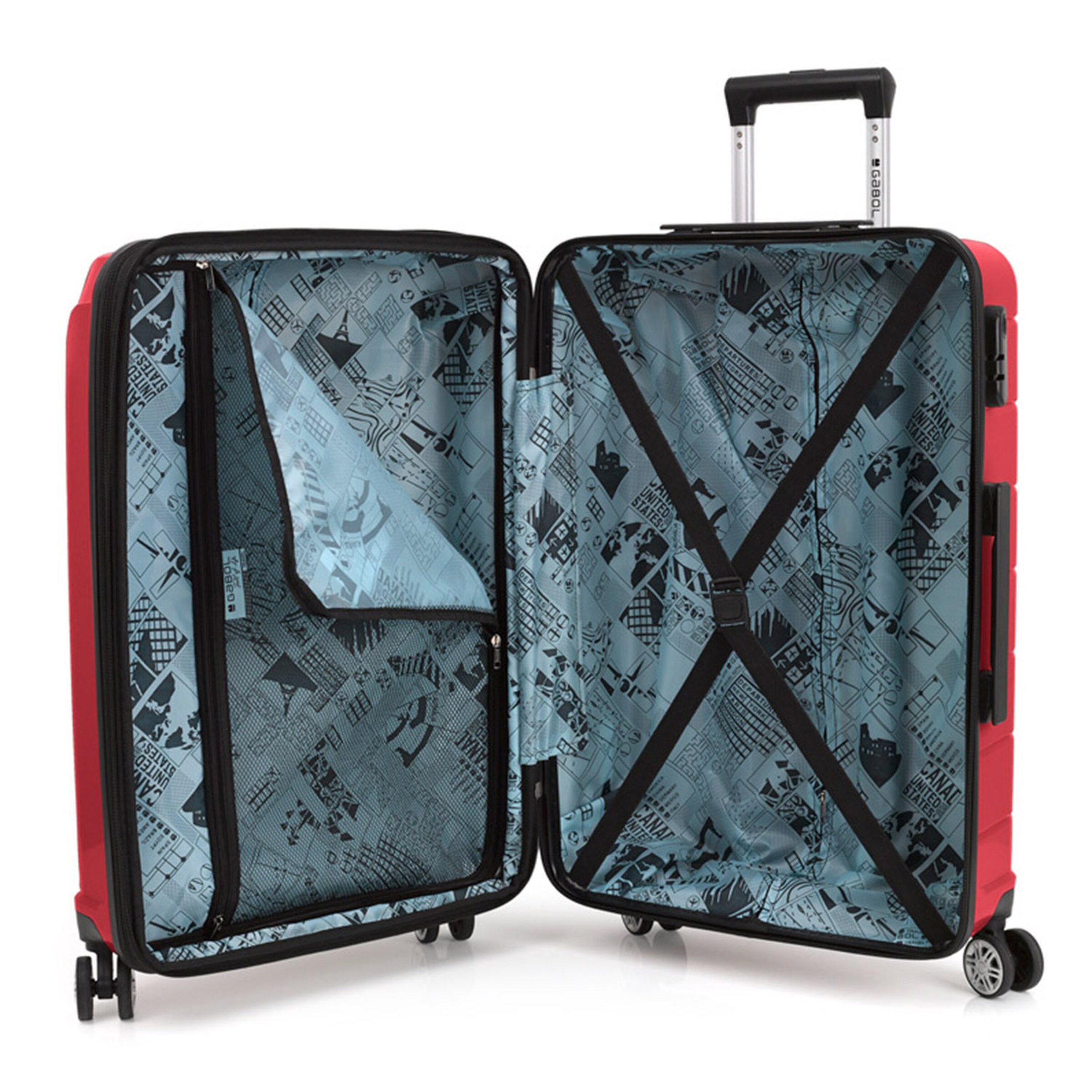 Gabol Kofferset  'Midori' in Rot