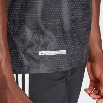 ADIDAS PERFORMANCE - Camisa funcionais 'Ultimate' em cinzento