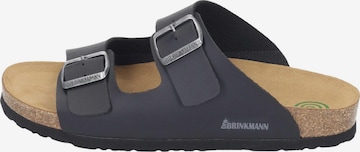 DR. BRINKMANN Mule 'Bonillo' in Black: front