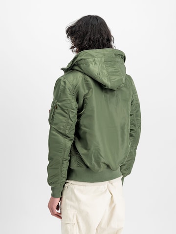 ALPHA INDUSTRIES Talvejope 'Ma-1', värv roheline