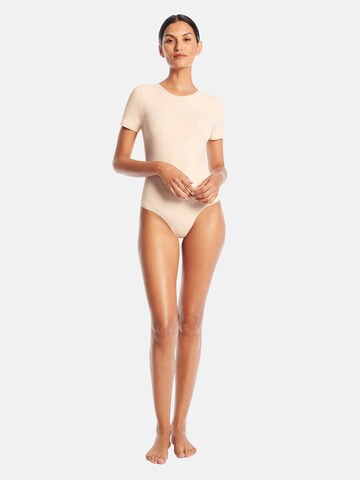 Lauren Ralph Lauren Bodysuit in Pink: front