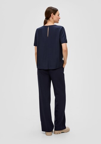 s.Oliver BLACK LABEL Bluse in Blau