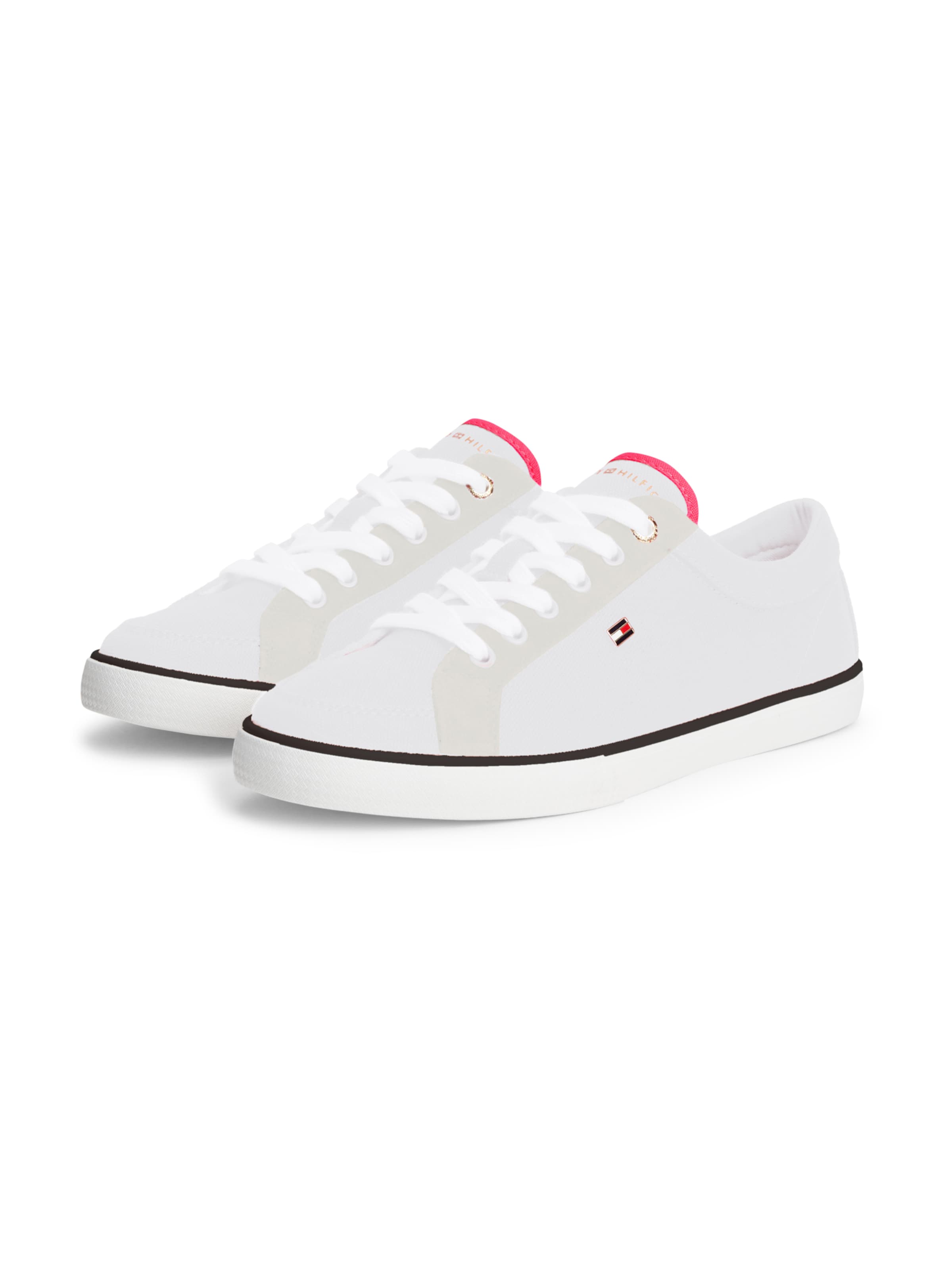 Sneaker low de la TOMMY HILFIGER pe alb