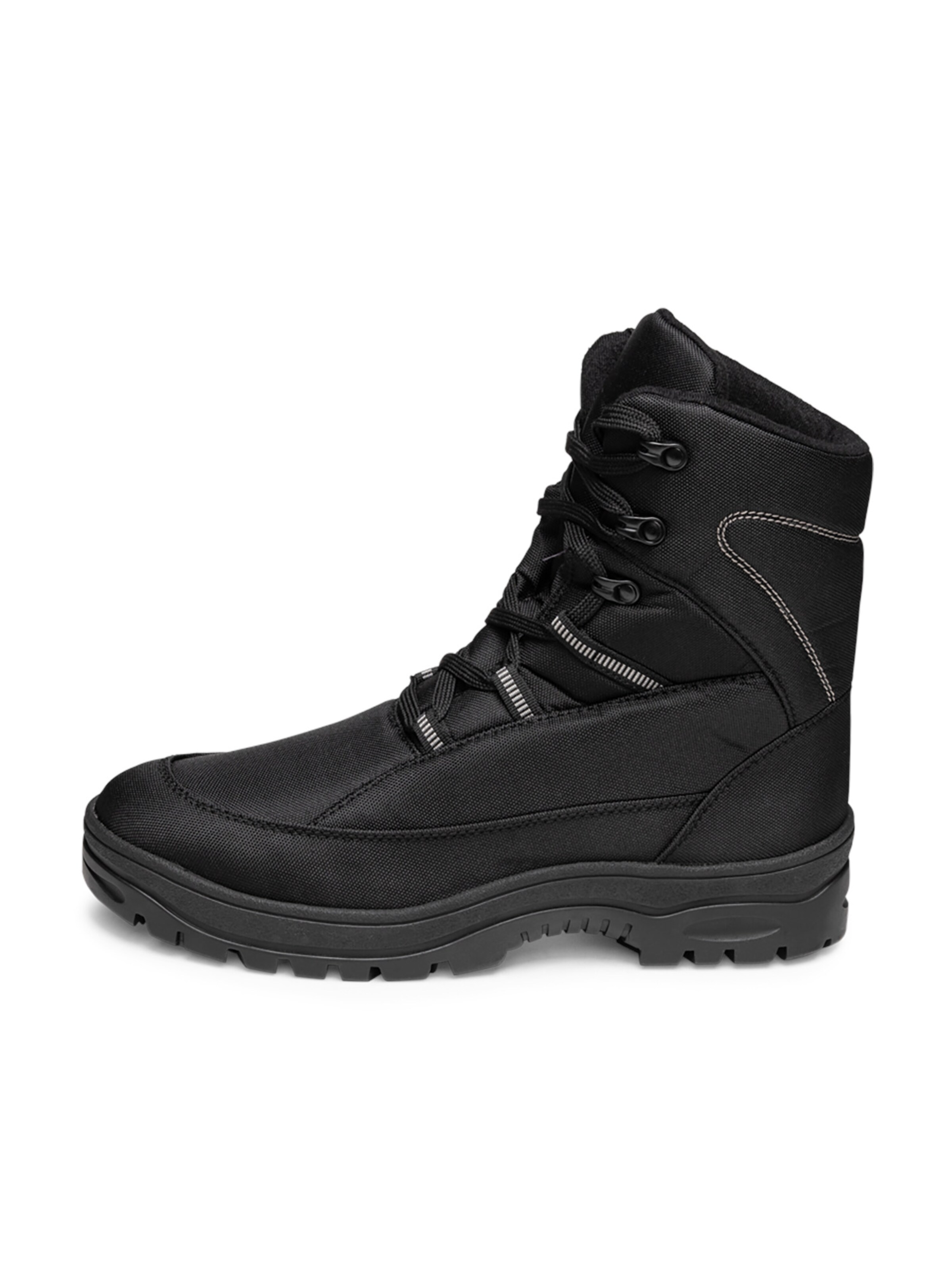 VITAFORM Lace-Up Boots in Black