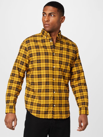 JACK & JONES Regular fit Skjorta 'CARL' i orange: framsida