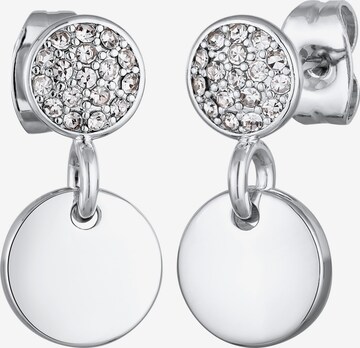 Boucles d'oreilles ELLI en argent : devant