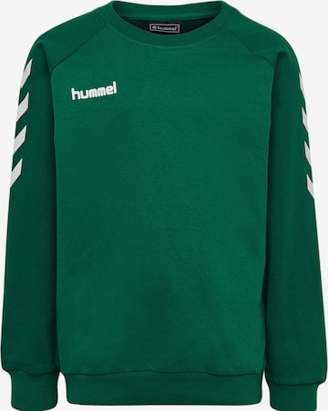 Hummel Sweatshirt in Green: front