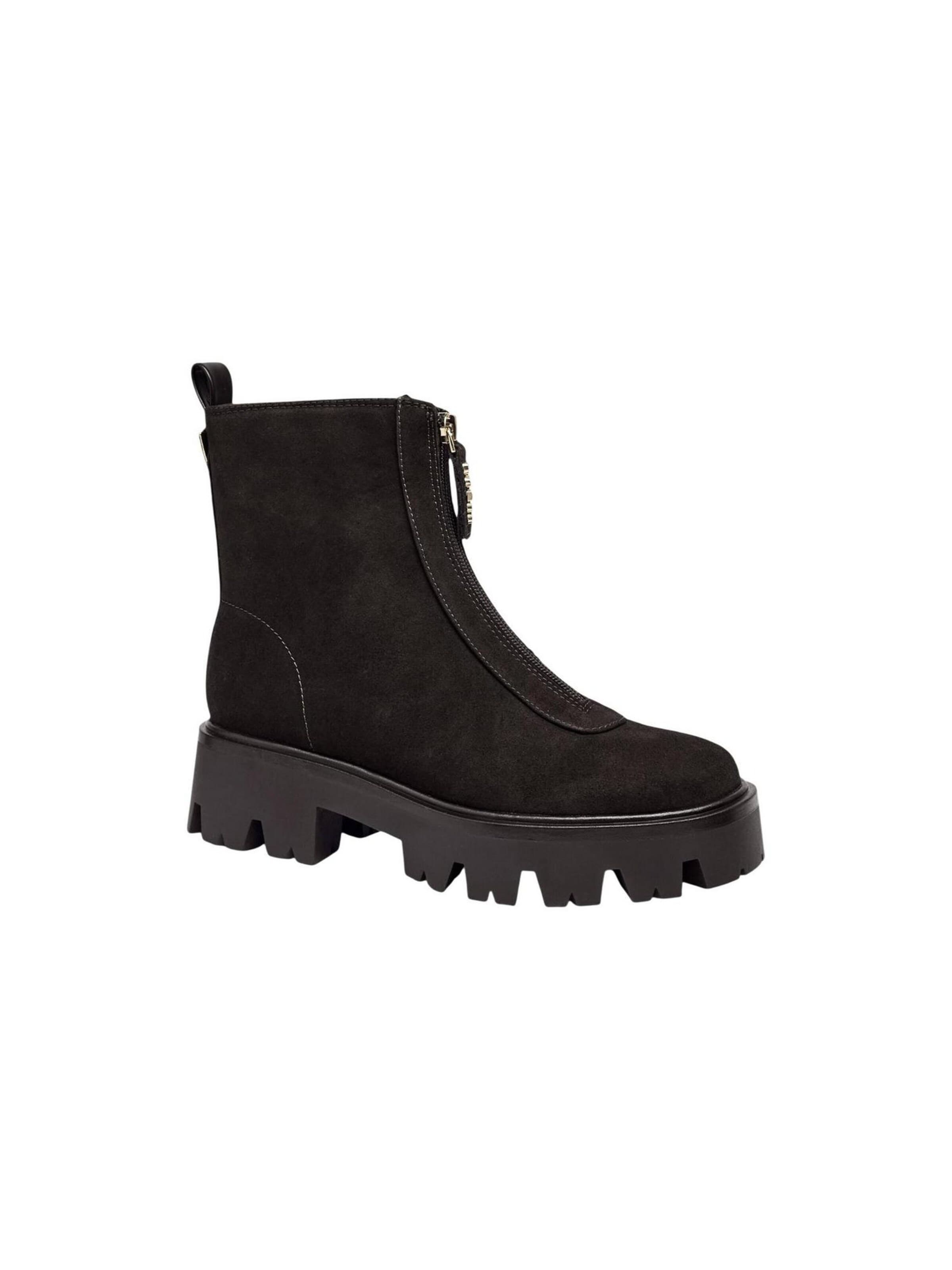 Boots 'RYYAN FLFRRN FAP10' di GUESS in nero: frontale