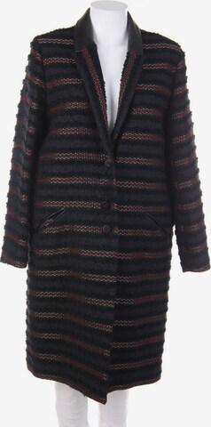 Gerard Darel Bouclé-Mantel XL in Schwarz: predná strana