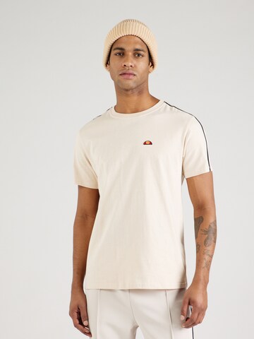 ELLESSE Shirt 'Popipo' in Beige: voorkant