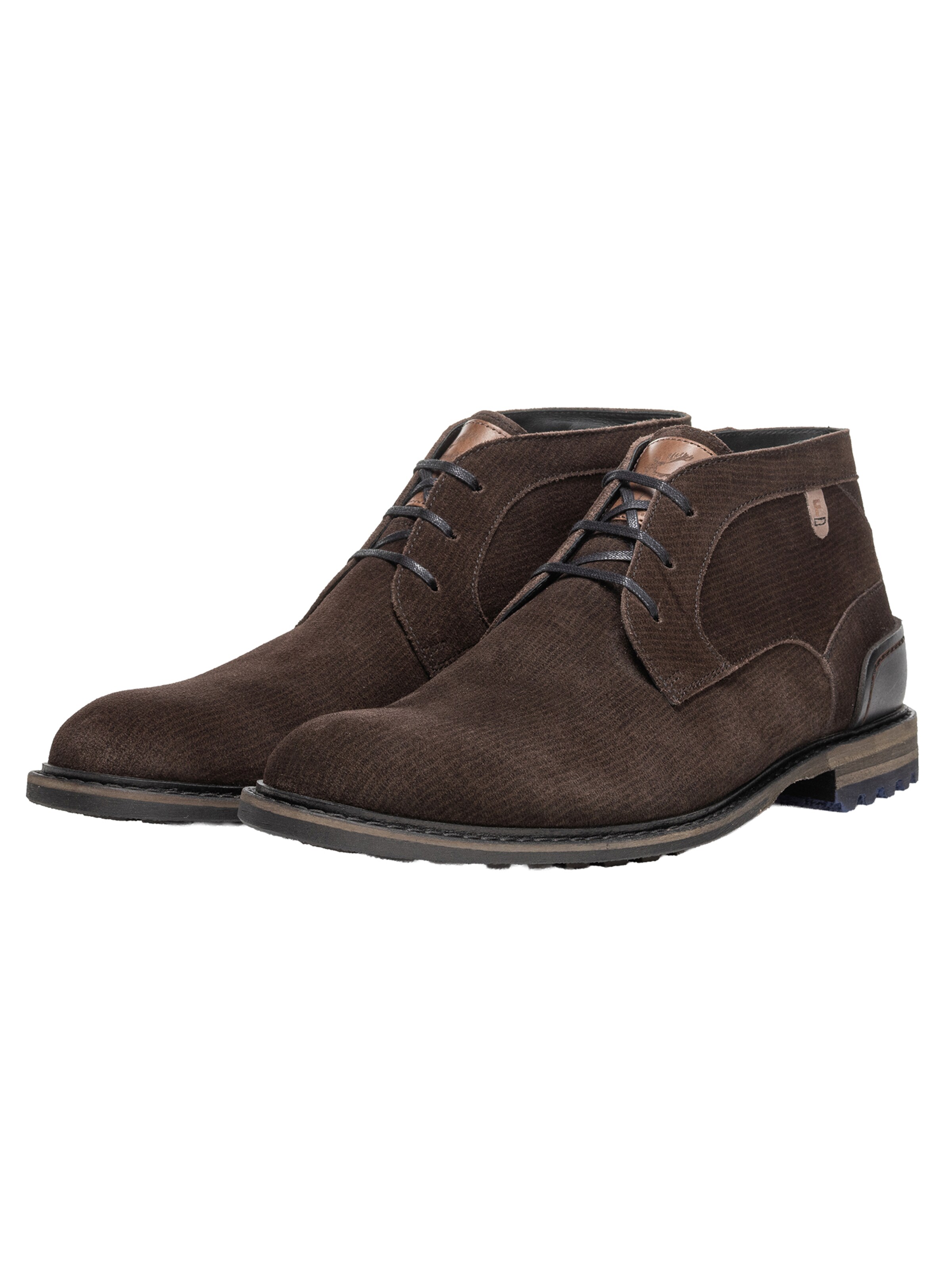 Floris van Bommel Chukka Boots ' CREPI 13 ' in Braun