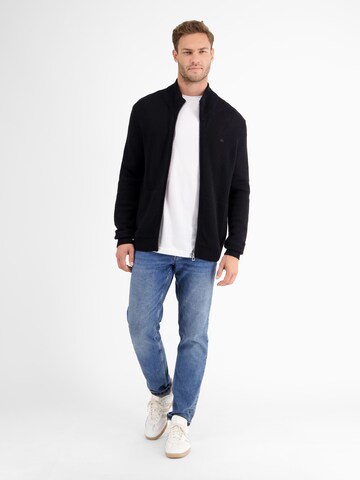LERROS Knit cardigan in Black