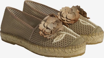 Desa - Alpargatas 'Espadrilles' en marrón: frente