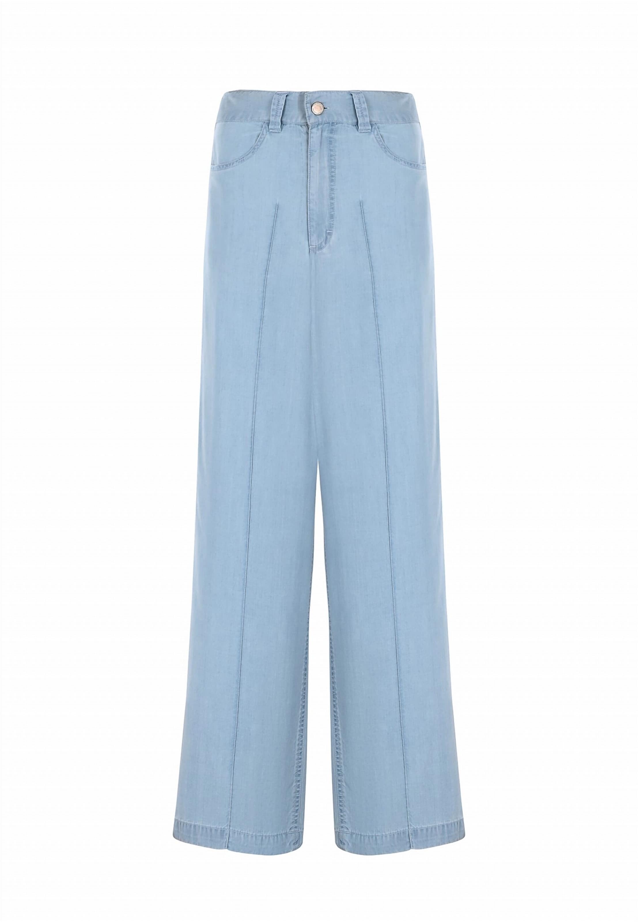 FRESHLIONS Pants 'Giona' in Blue: front
