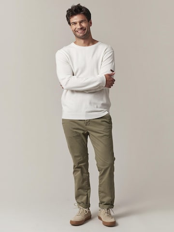 Pull-over 'Shotson' Deeluxe en blanc