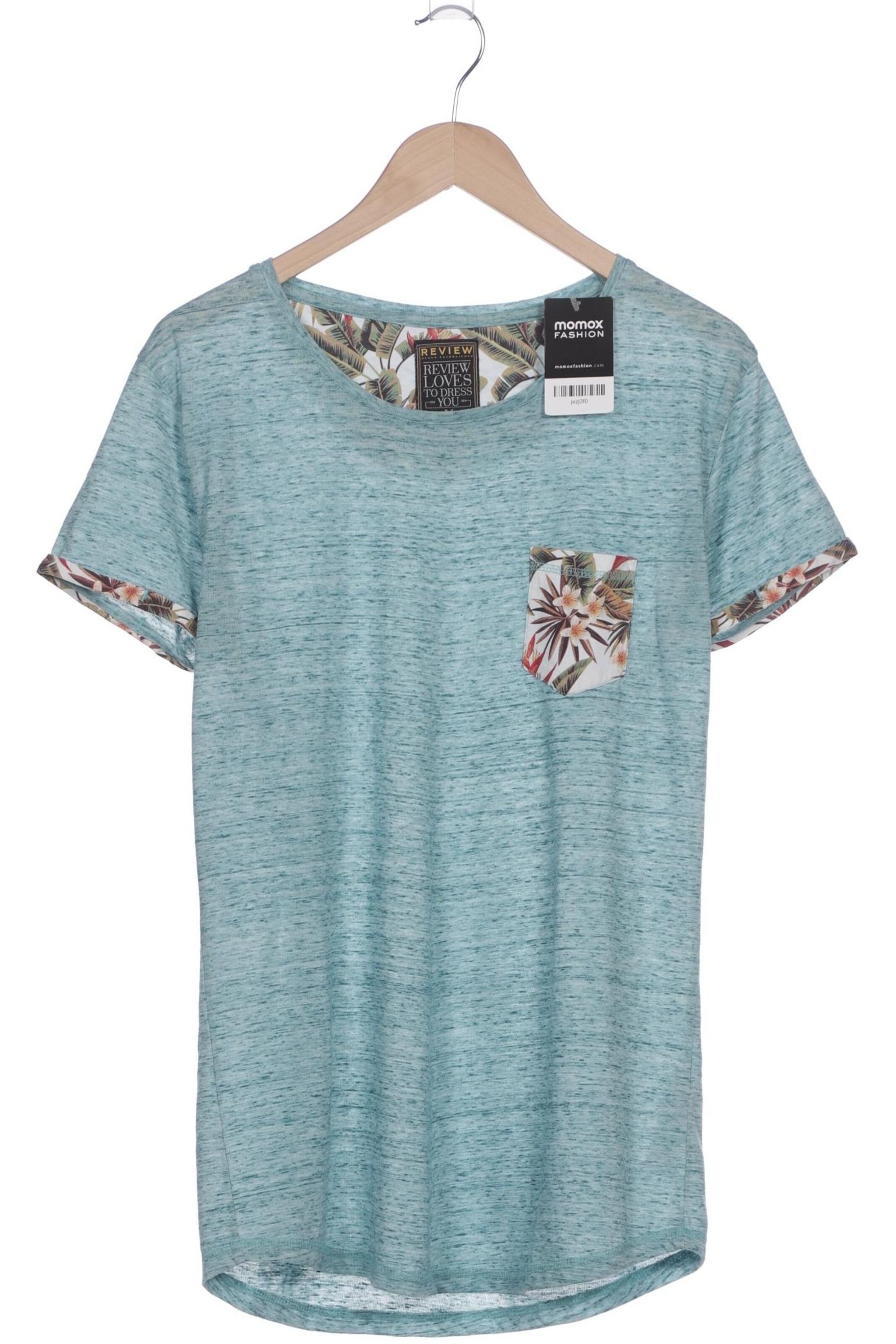 Review Shirt in M in Blue: front