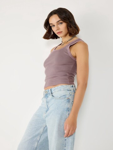 No Matter What Top – fialová