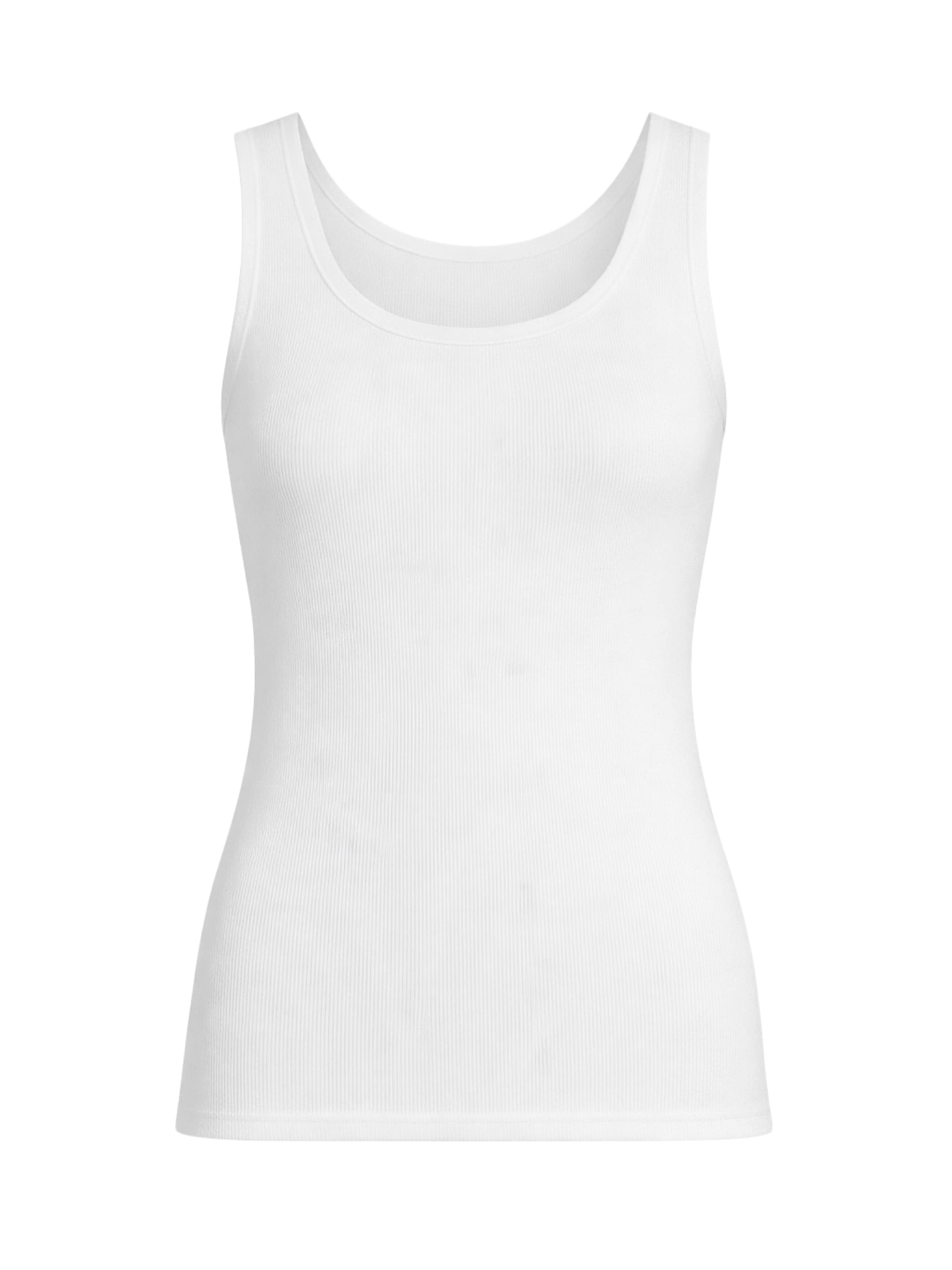 Blackspade Undershirt in White: front
