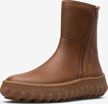 CAMPER Boots ' Ground ' in Brown: front