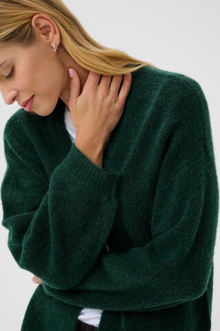 Part Two Cardigan 'Rastina' i grøn