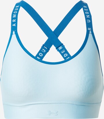 Bustino Reggiseno sportivo 'Infinity' di UNDER ARMOUR in blu: frontale