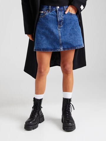 Calvin Klein Jeans Rock 'HERO' in Blau: Vorderseite