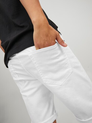 Regular Jean 'Rick' JACK & JONES en blanc