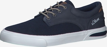 Baskets basses s.Oliver en bleu : devant