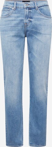 7 for all mankind Slimfit Jeans 'SLIMMY Step Up' i blå: framsida