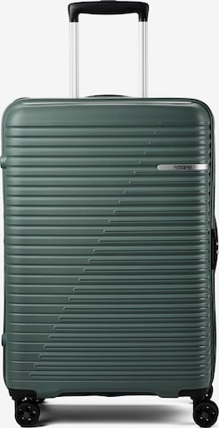 Trolley di American Tourister in verde: frontale