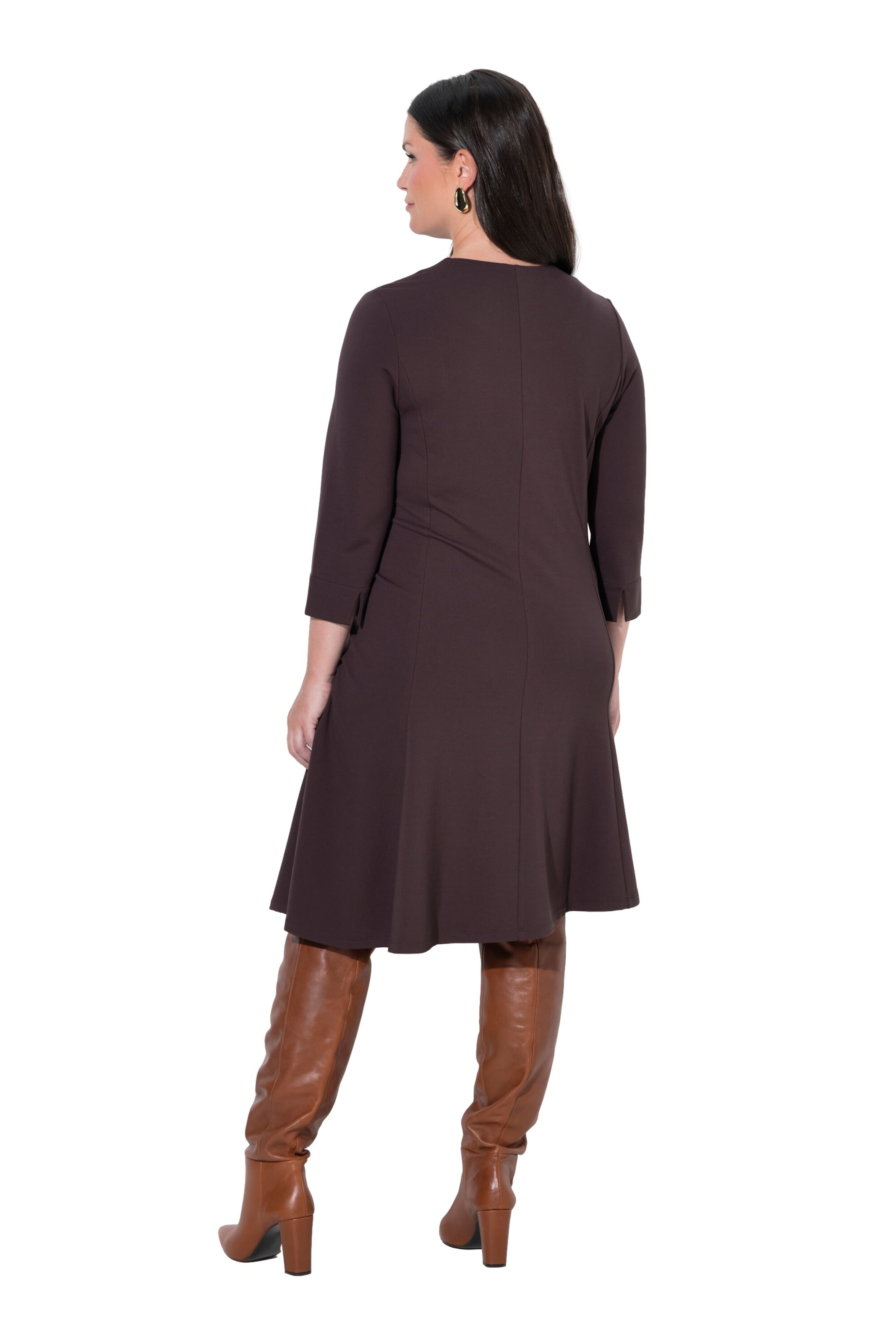 Ulla Popken Kleid in Braun