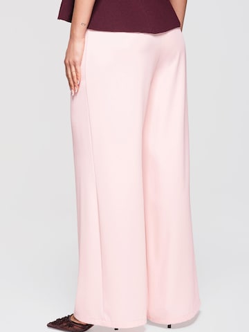 Ombre Zvonové kalhoty Kalhoty – pink