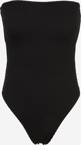 juoda BILLABONG Bandeau Maudymosi kostiumėlis 'Summer High Tully': priekis