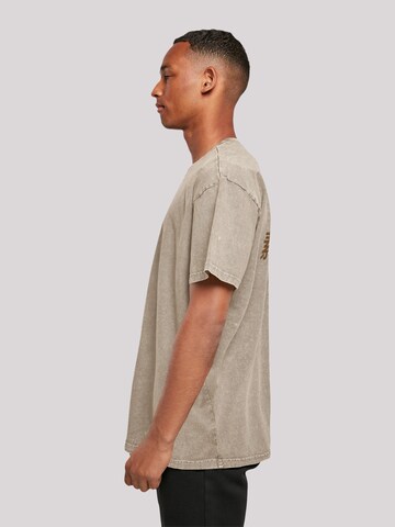 F4NT4STIC Shirt 'Drache' in Beige