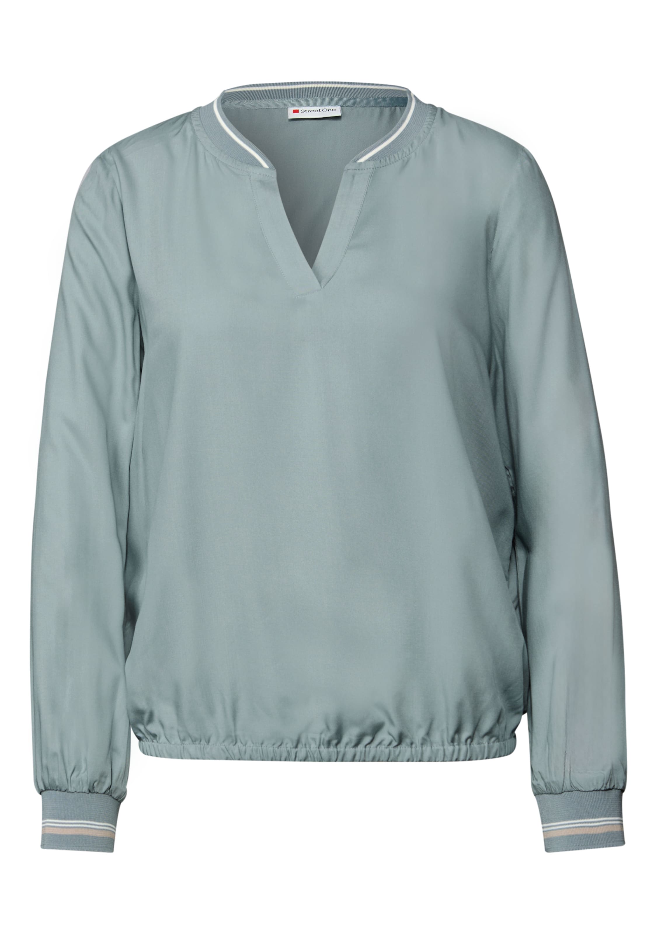 STREET ONE Blouse in Blue: front