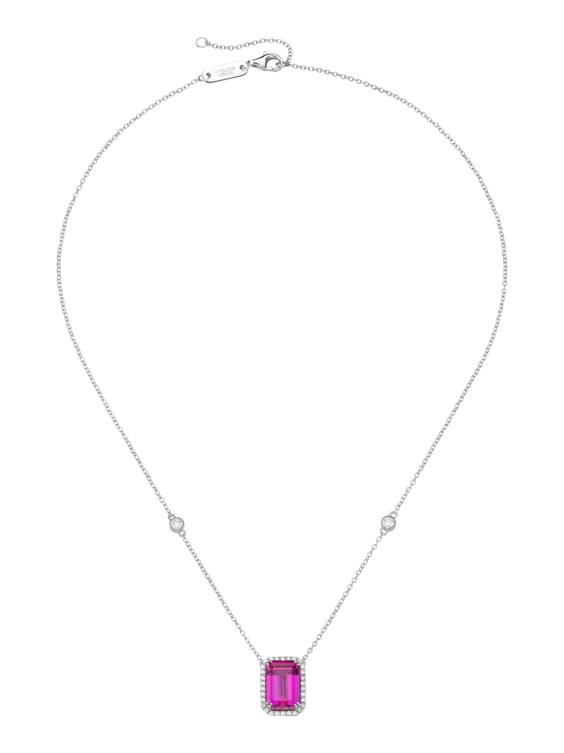 Giorgio Martello Milano Ketting in Zilver: voorkant