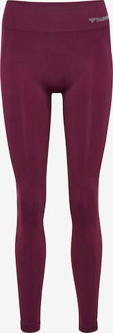 Hummel Sporthose in Lila: Vorderseite