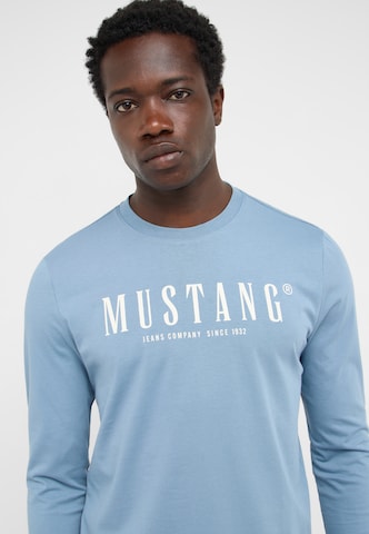 MUSTANG Shirt 'Asheville' in Blau