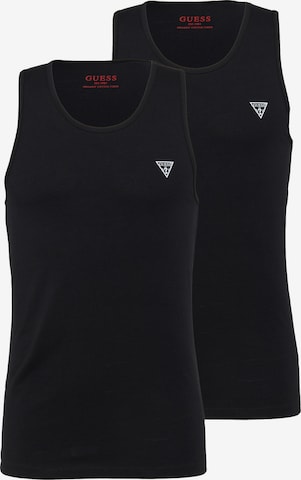 GUESS Aluspaita 'Caleb Hero' värissä musta: etupuoli