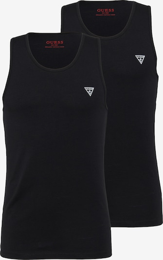 Apatiniai marškinėliai 'Caleb Hero' iš GUESS, spalva – juoda, Prekių apžvalga