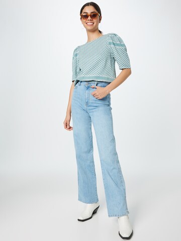 Summery Copenhagen - Blusa 'Marie' em azul