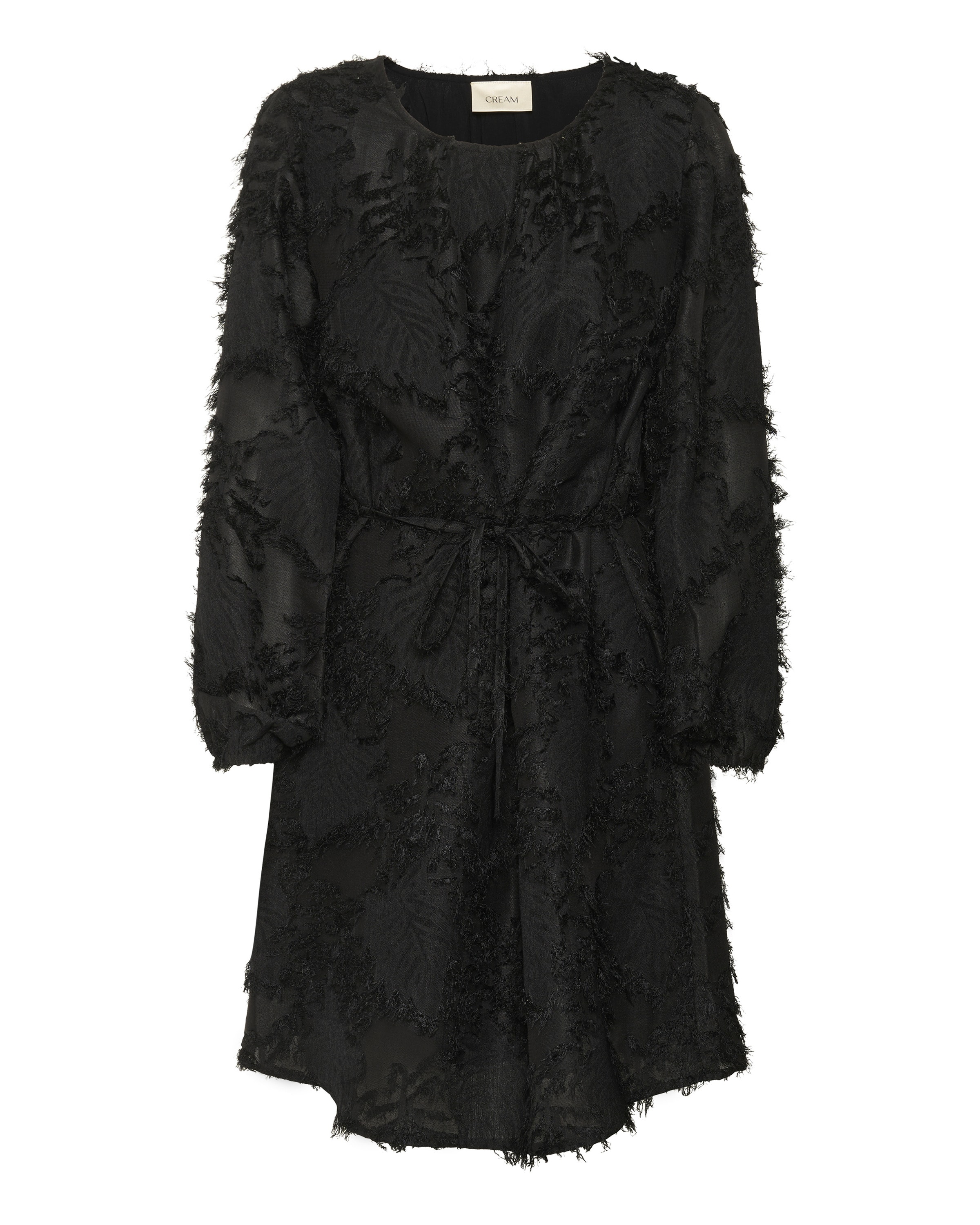 Cream Kjole 'Freja' i sort: forside