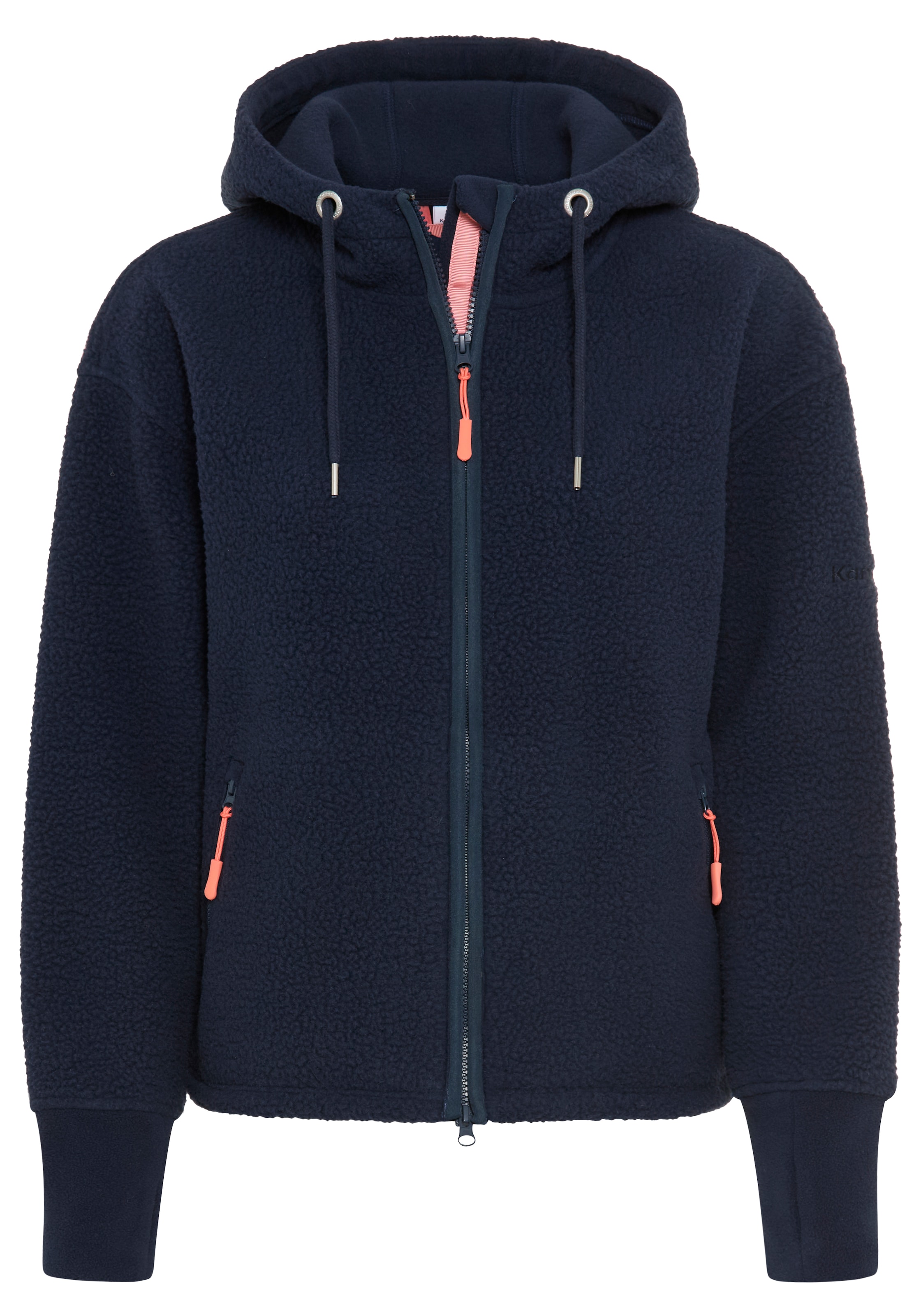KangaROOS Fleecejacke in Blau: Vorderseite