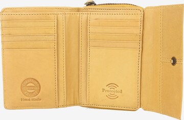 Greenland Nature Wallet 'Nature Soft' in Yellow