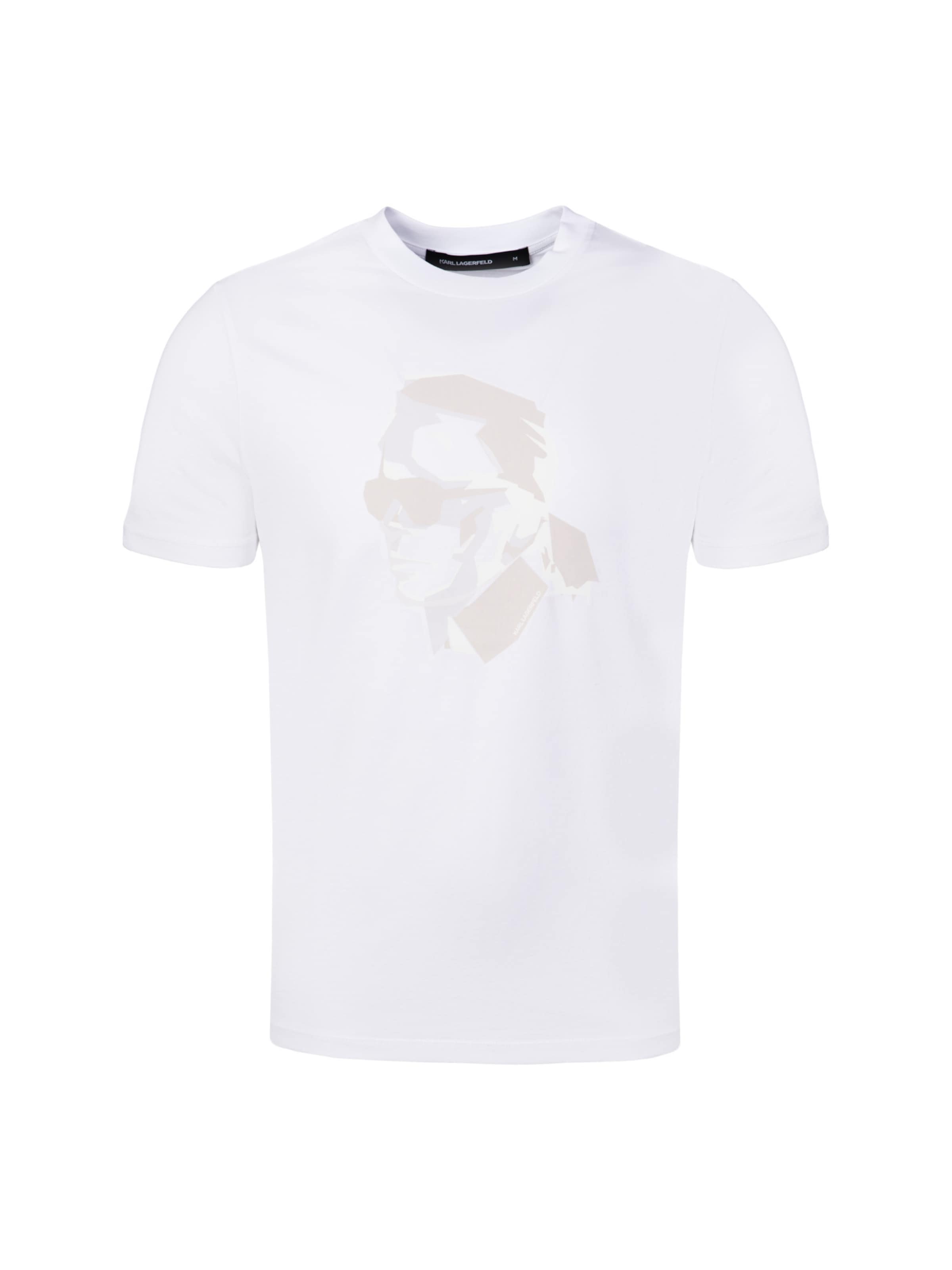 T-Shirt '755400' Karl Lagerfeld en blanc : devant
